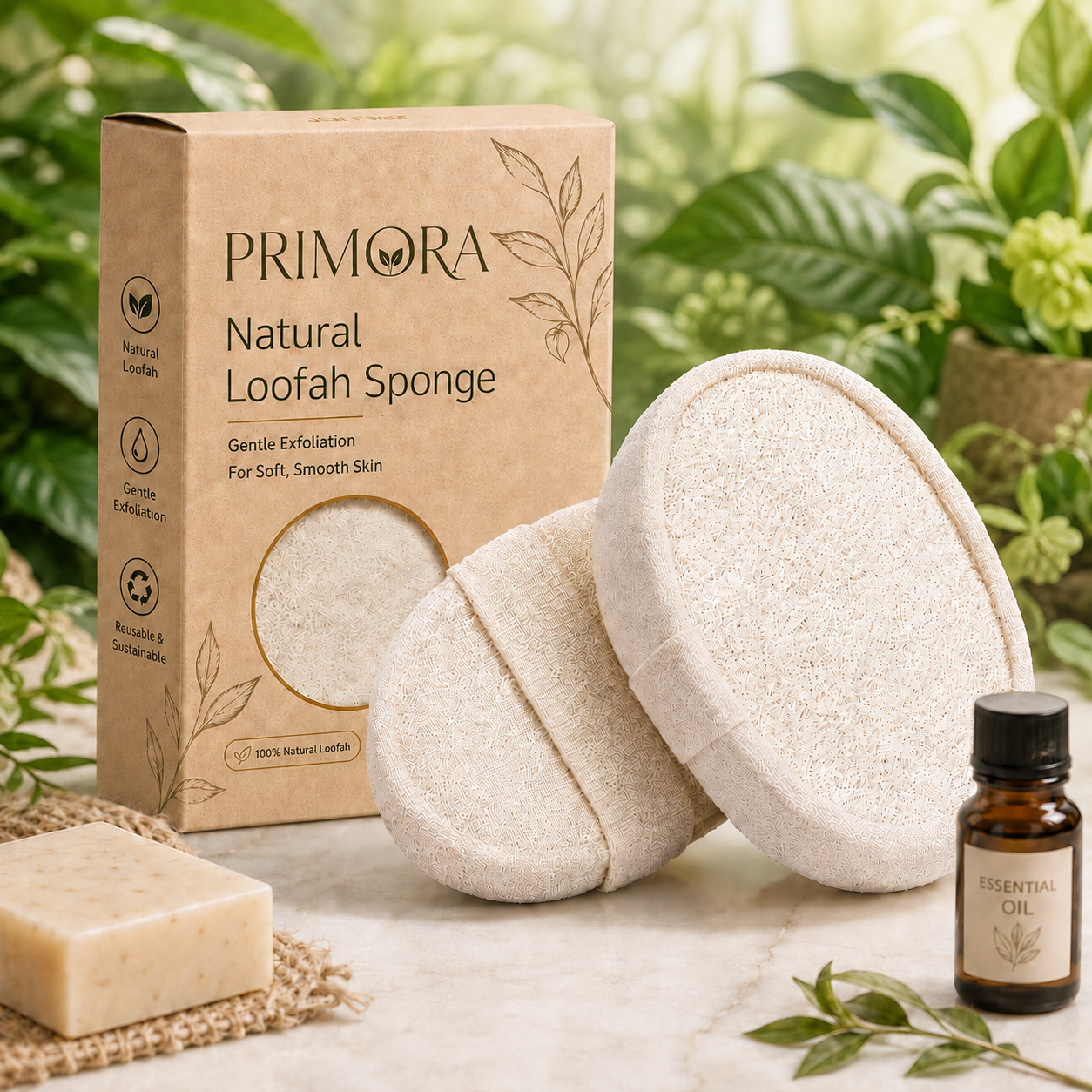 Natural Loofah Sponge